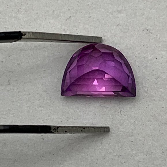 Fancy Moon Cut Boysenberry Sapphire - Picture 14 of 16